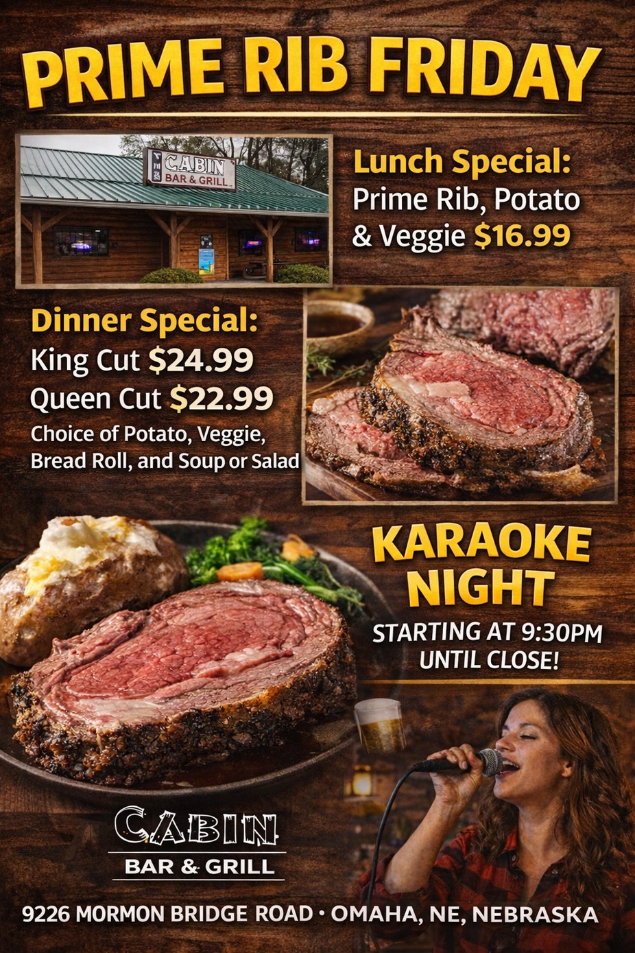 Prime Rib Friday event photo