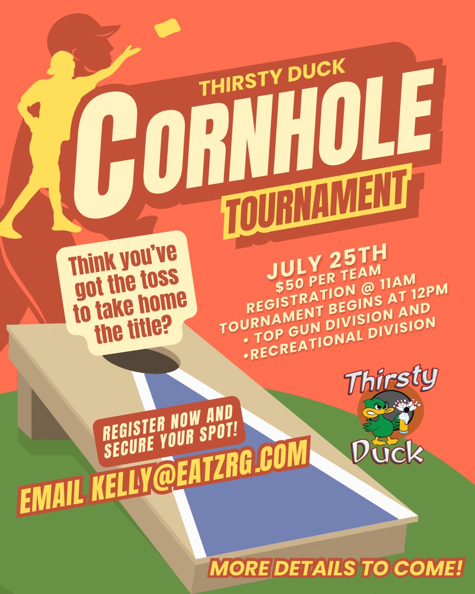 Thirsty Duck Cornhole Tournament event photo