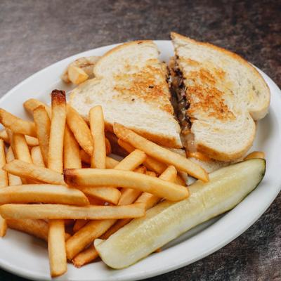 Patty melt sandwich.