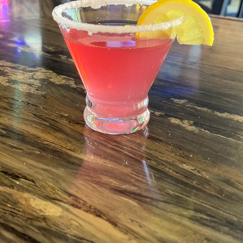 Pomegranate Lemon Drop Martini photo