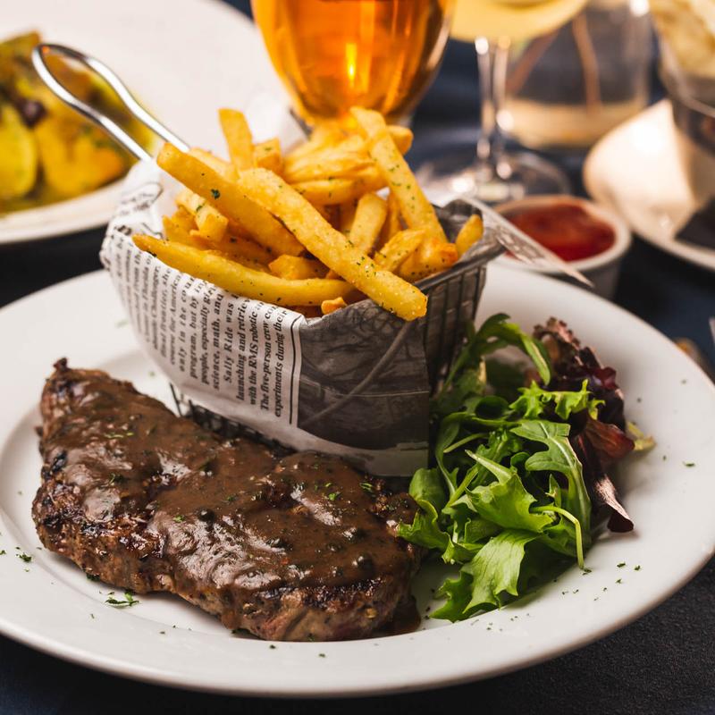 Steak au Poivre photo