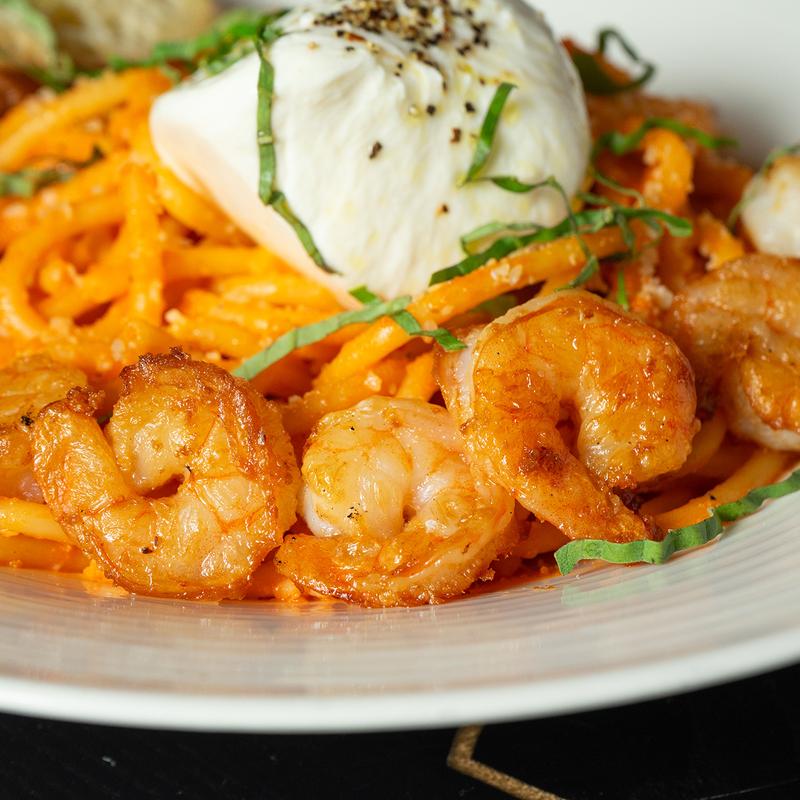 Bucatini ala Burata photo