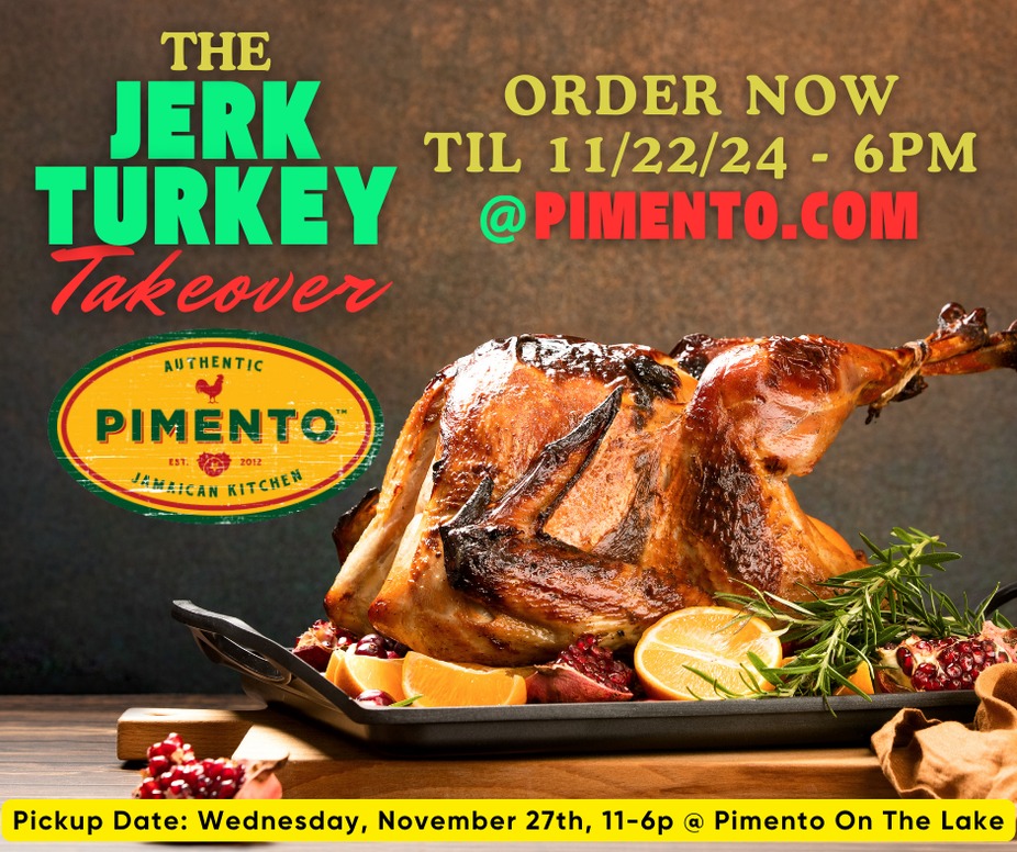 PIMENTO'S JERK TURKEY TAKEOVER - THANKSGIVING SPECIAL event photo