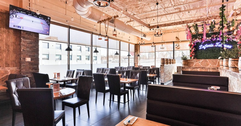 Interior, seating area