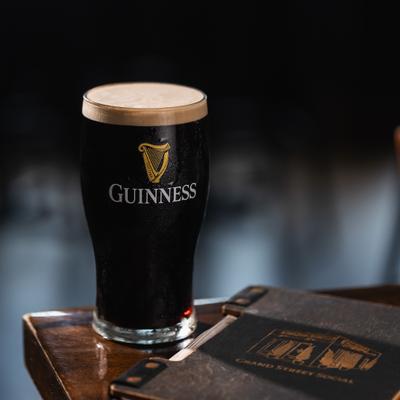 Guinness draft beer.