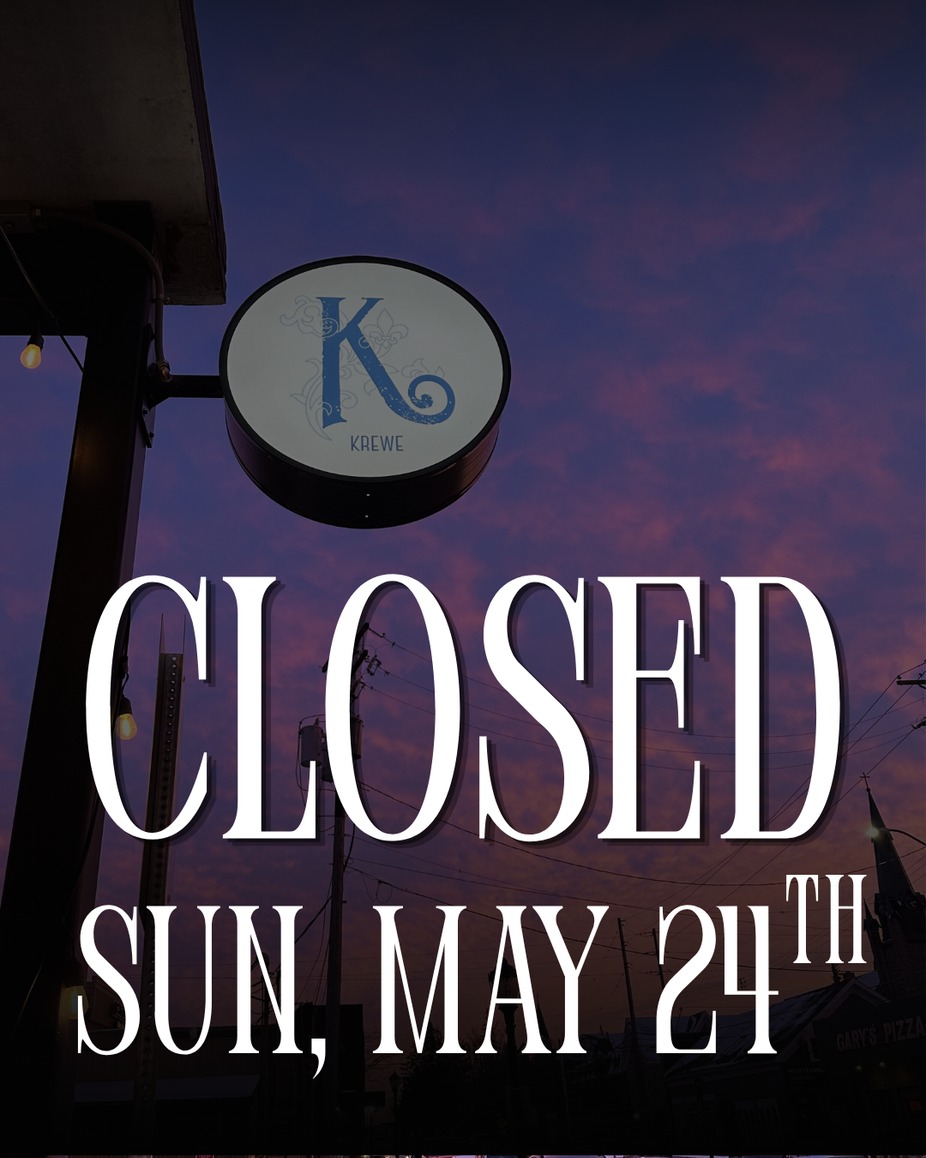 Closed on Sunday May 24th event photo