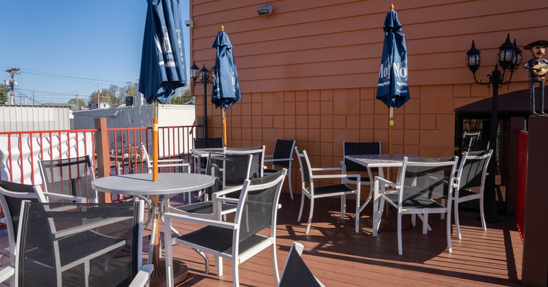 Exterior, patio area