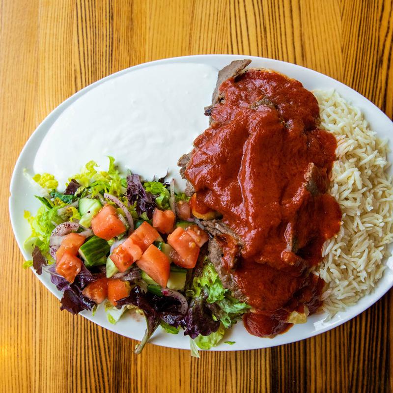 Iskender Kebab Platter photo