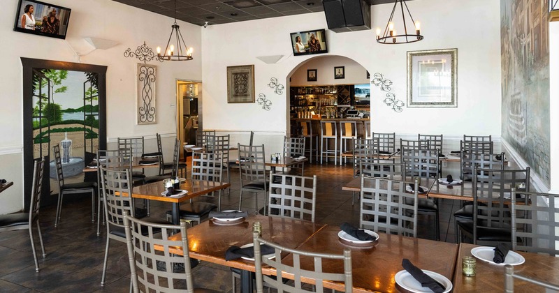 Interior seating area