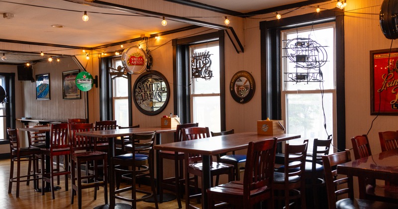 Interior, diner area