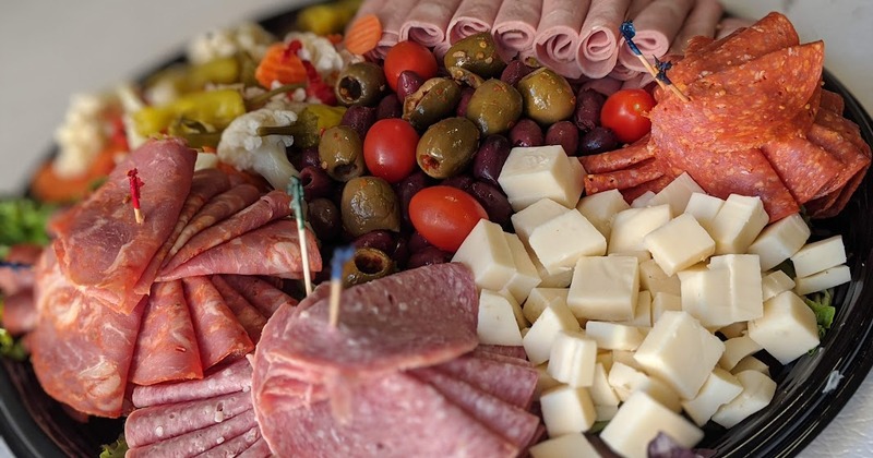 Italian deli tray