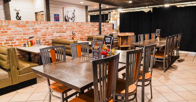 Interior dining area