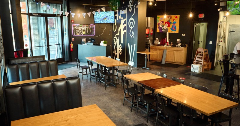 Interior, seating area