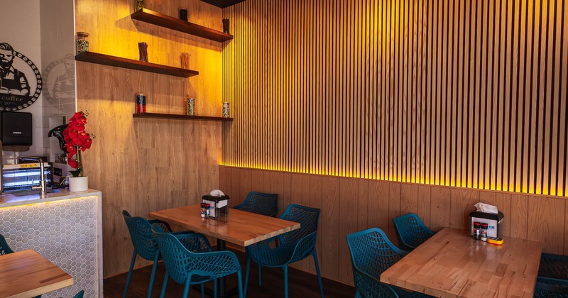 Interior, seating area
