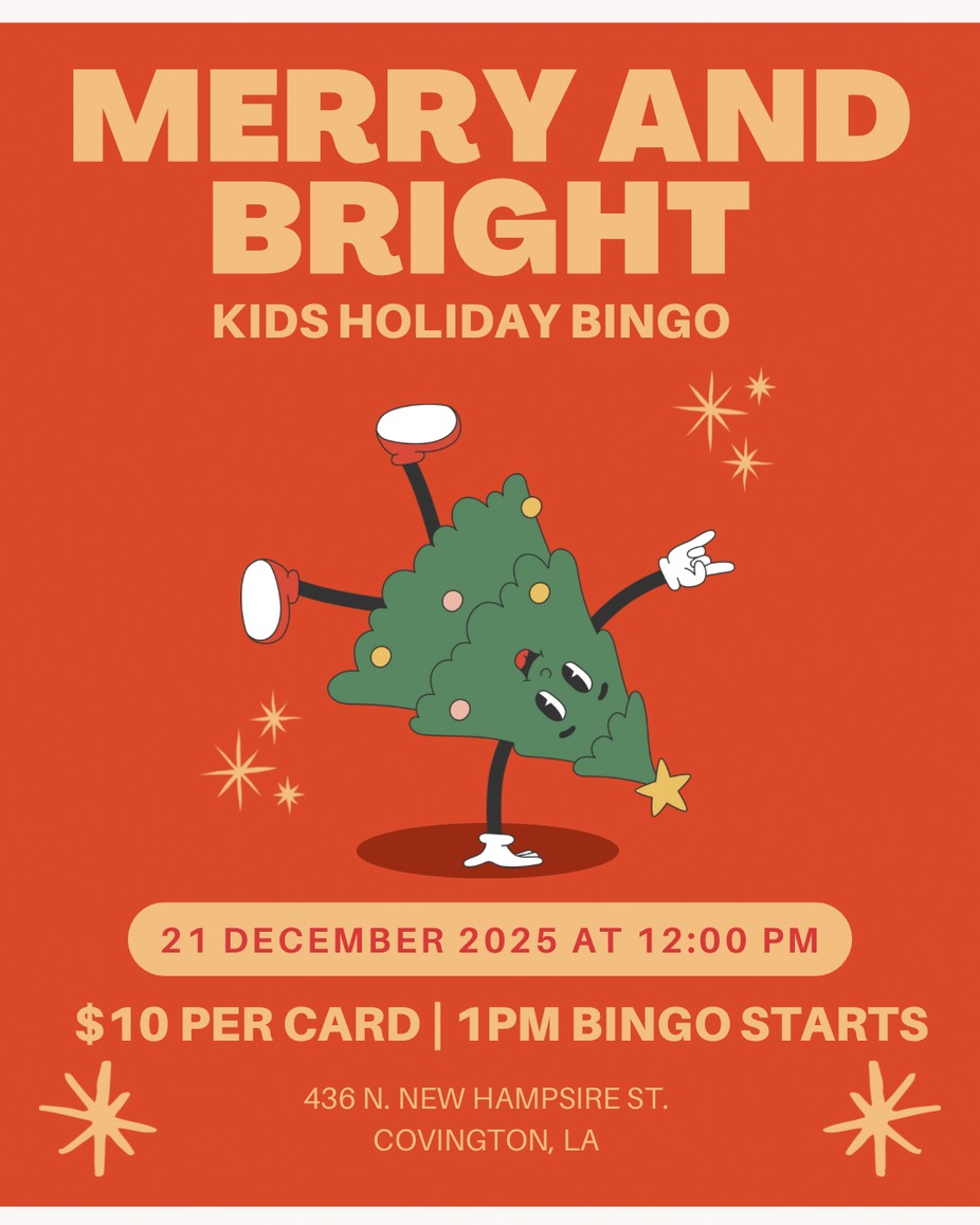 Merry and Bright Kids Holiday Bingo event photo