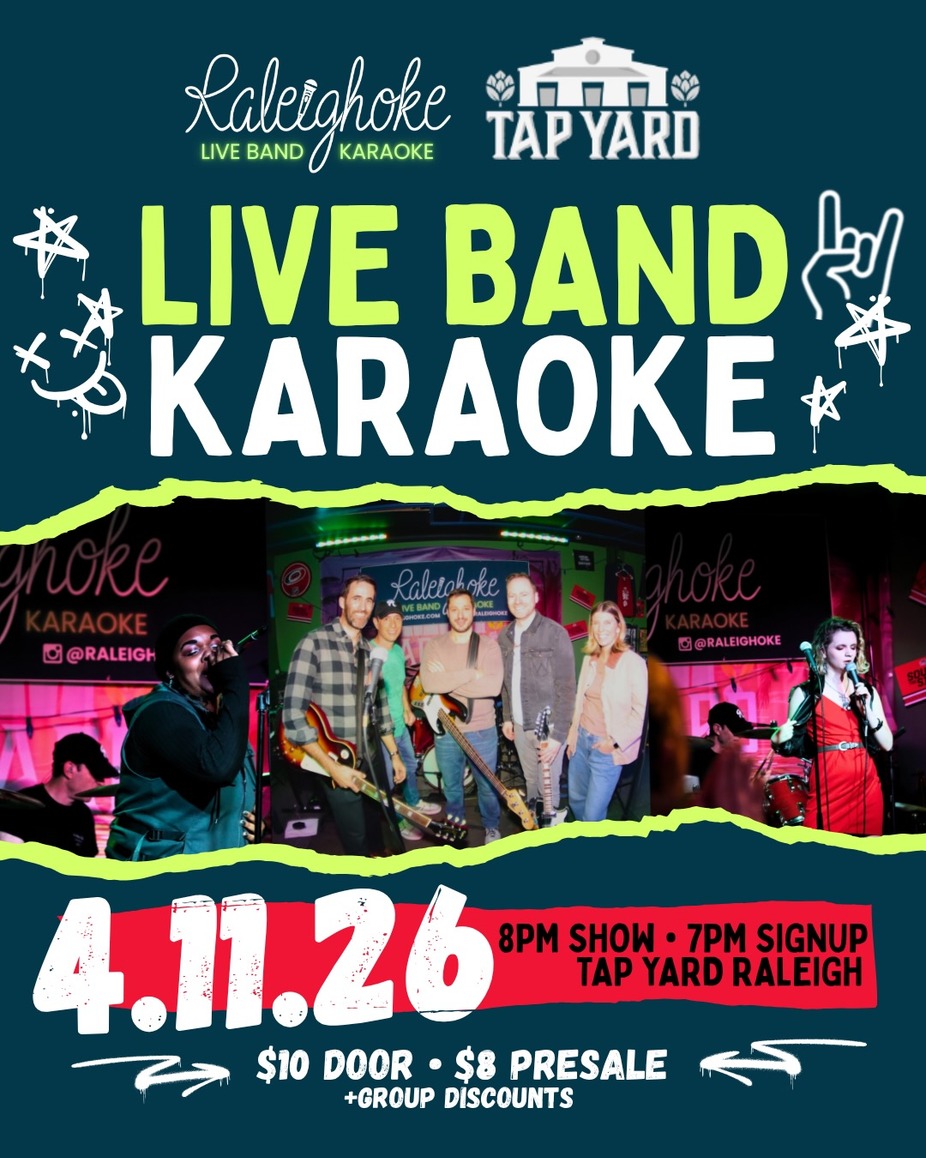 Raleighoke Live Band Karaoke event photo