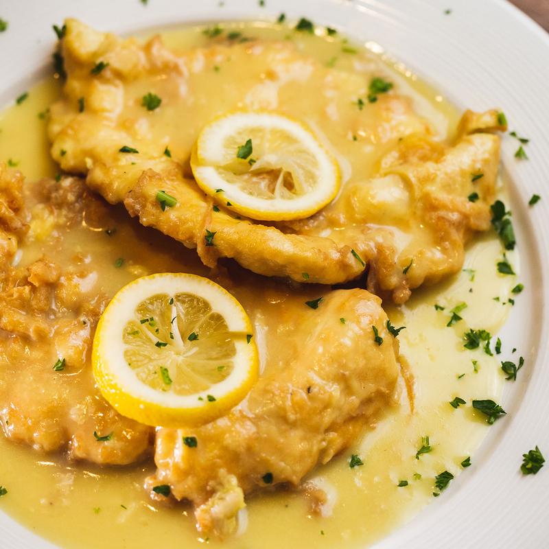 Chicken or Veal Francese photo