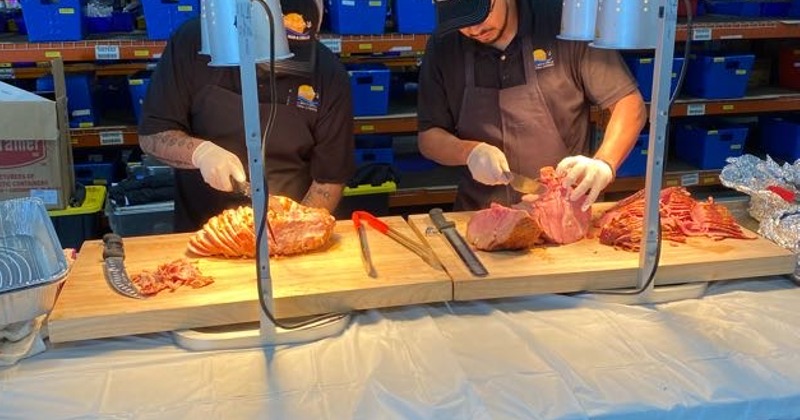 Catering Carving station