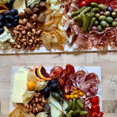 Charcuterie board.