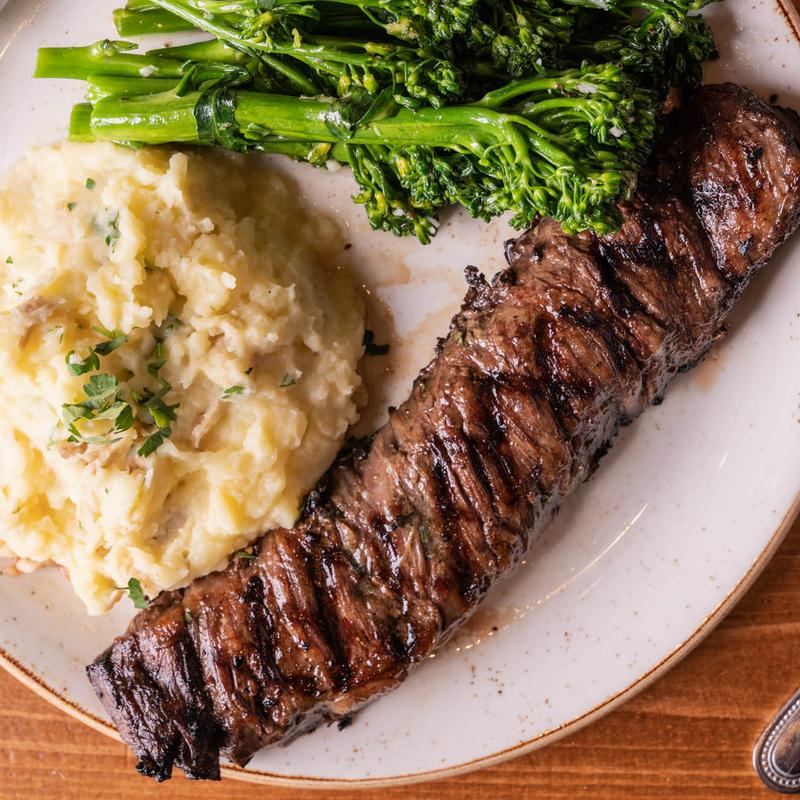 Grilled Marinated Skirt Steak photo