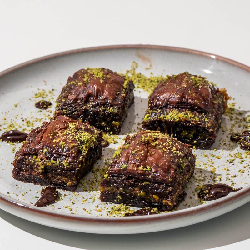 Chocolate Baklava (4pcs) photo