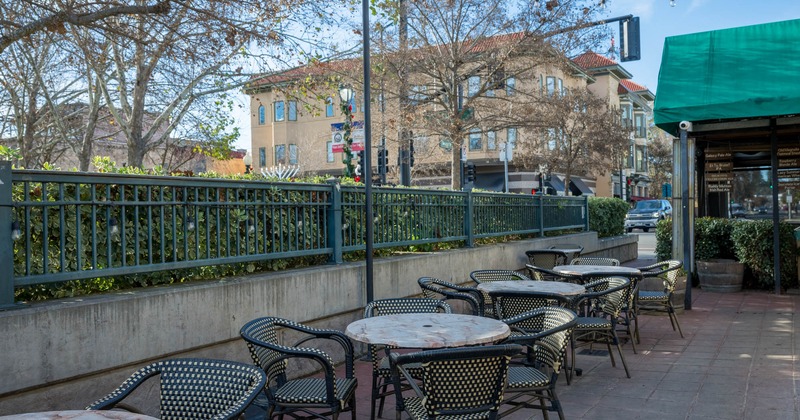 Beautiful patio area