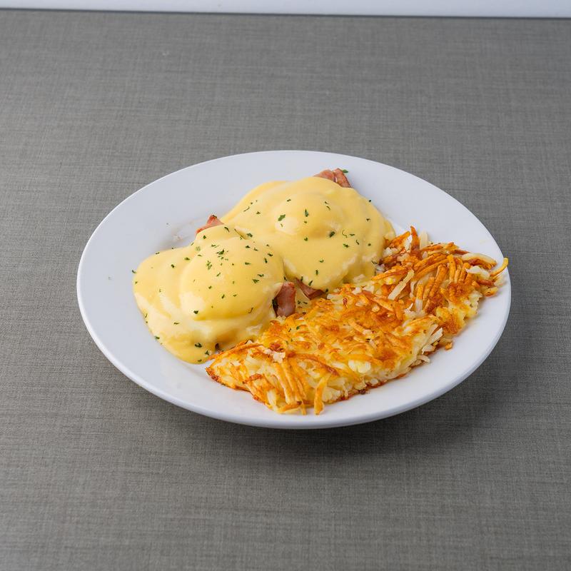 Traditional Ham Benedict photo