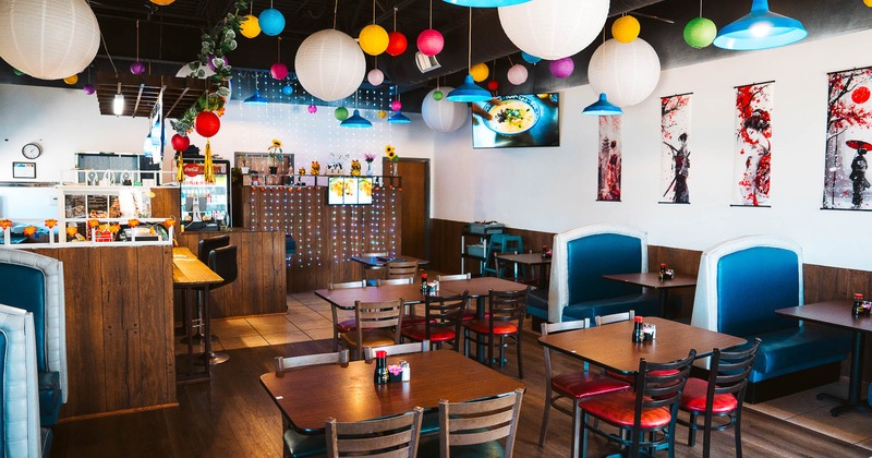 Interior, main dining area