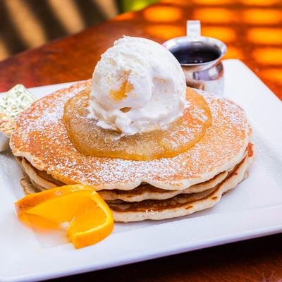 Apple Farm Pancakes.