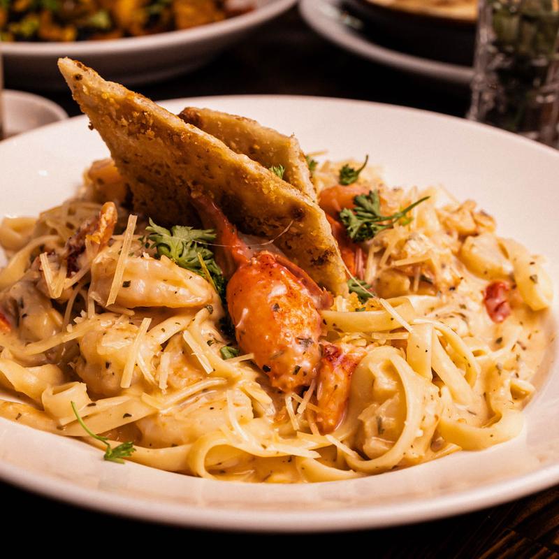 Lobster and Shrimp Alfredo photo