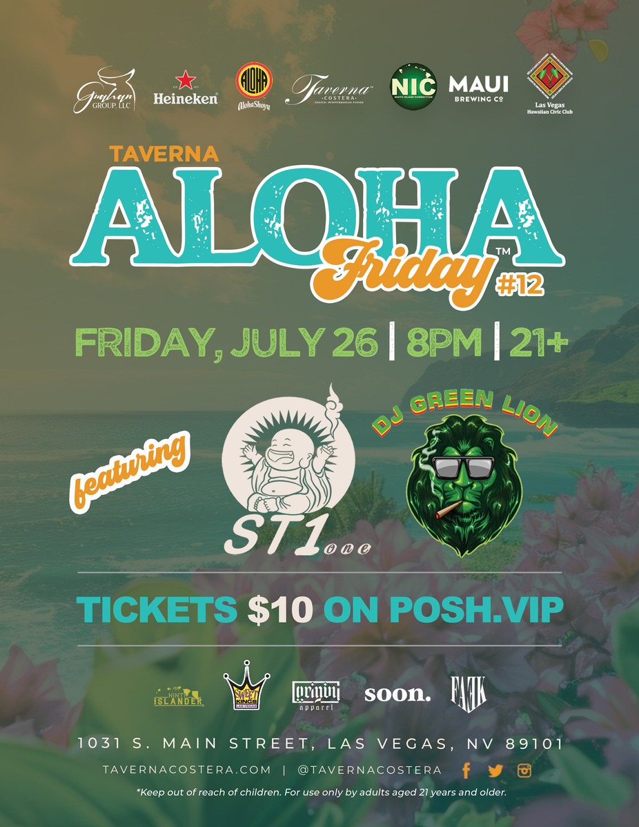 Aloha Friday: ST1reggae event photo