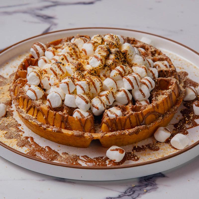menu item 7 of 43, S’mores Waffle