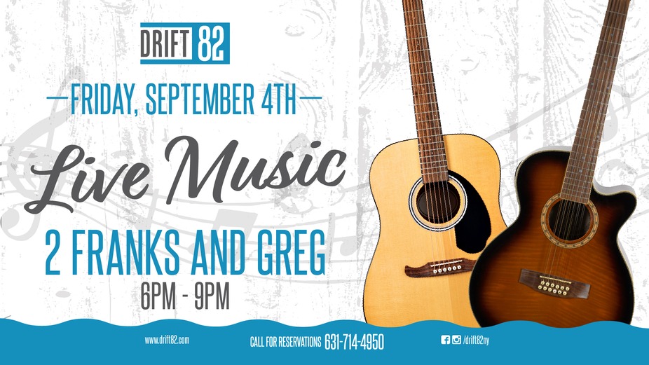 2 Franks & Greg event photo