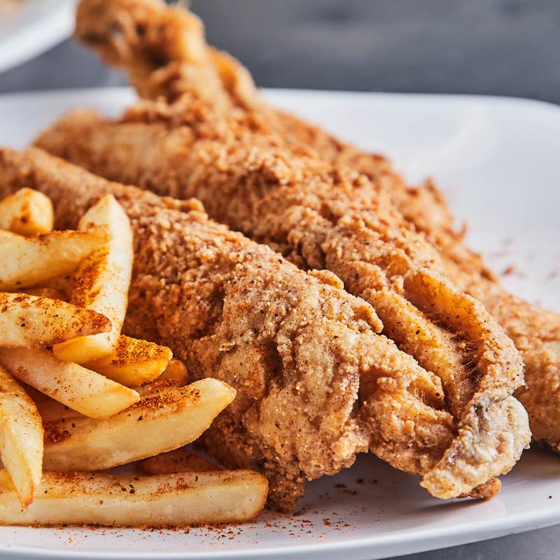 Fried Fish W/Old Bay Fries photo