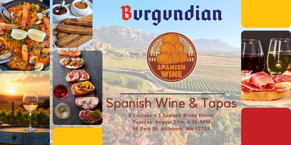 Spanish Tapas & Wine 5-Course Dinner event photo