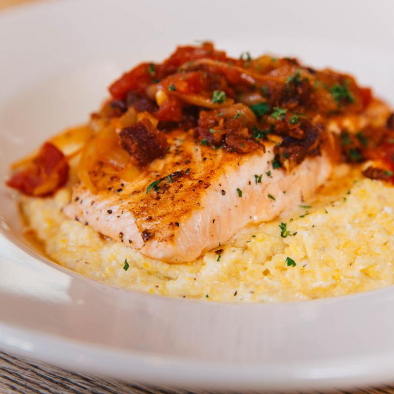 Salmon & Grits photo