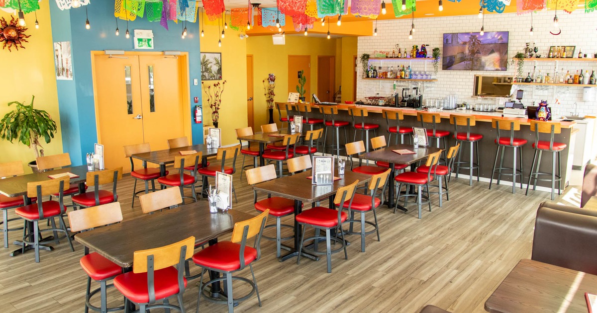 Interior dining area