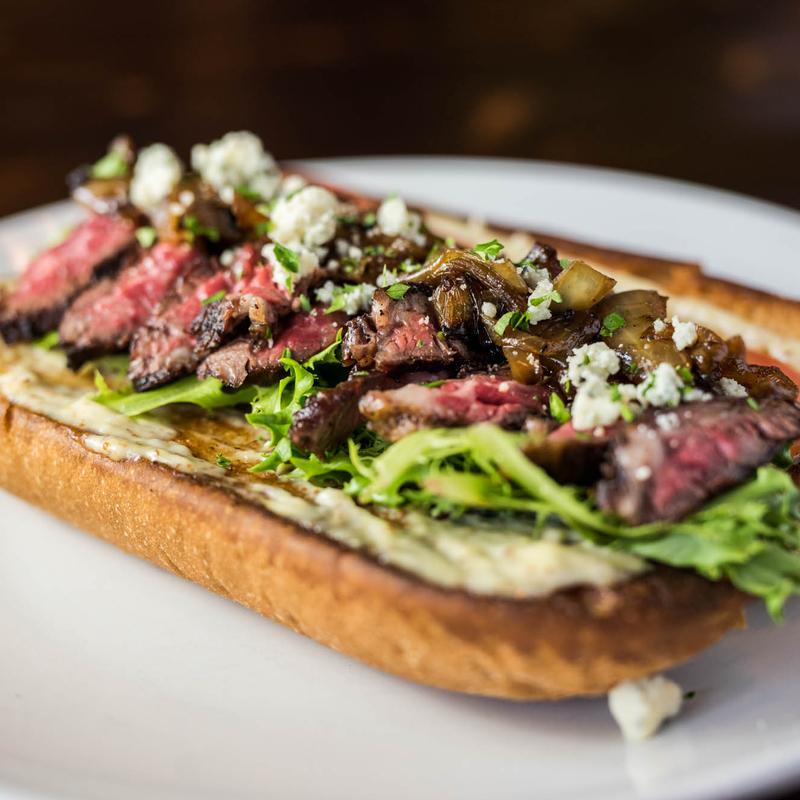 Grilled Hanger Steak Sandwich photo