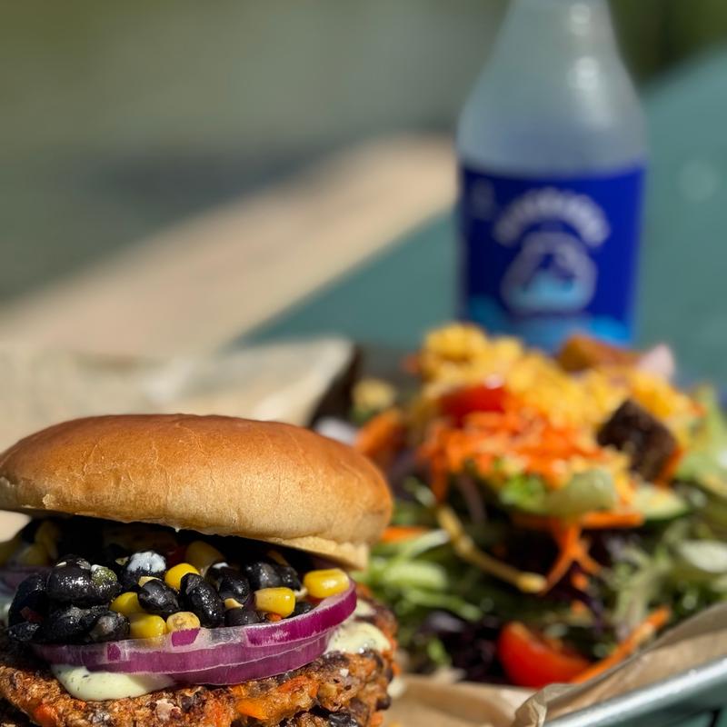 menu item 30 of 42, The Black Bean Burger