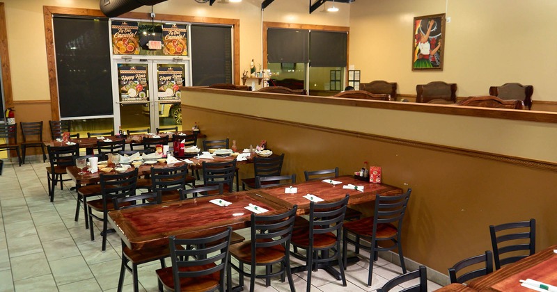 Interior seating area