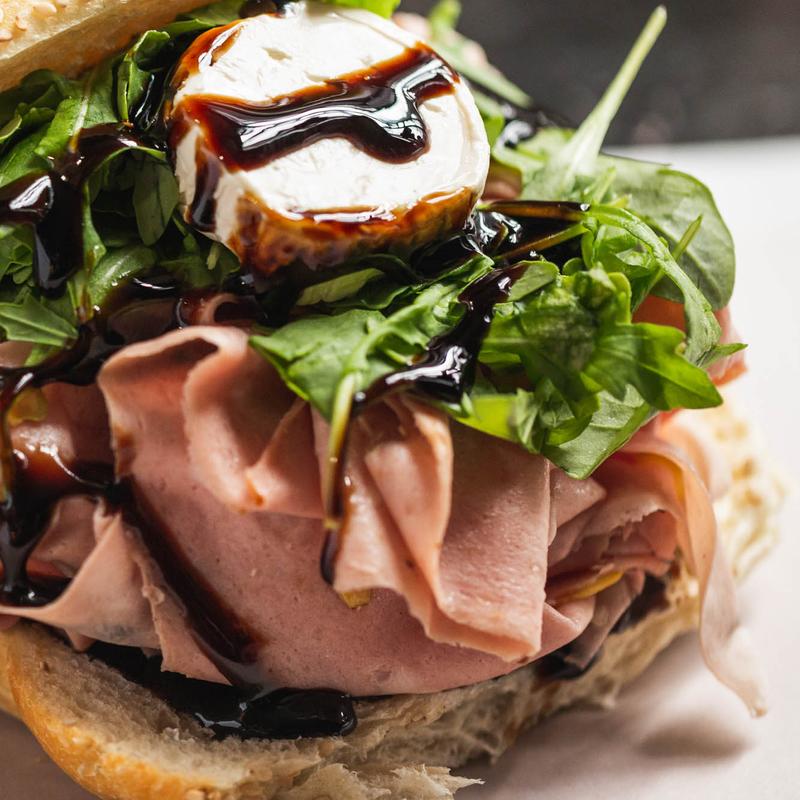 Mortadella & Bel Paese on Roll photo