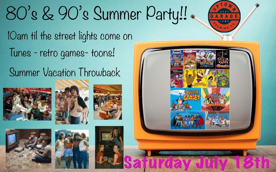 80s/90s Summer Throwback Party event photo