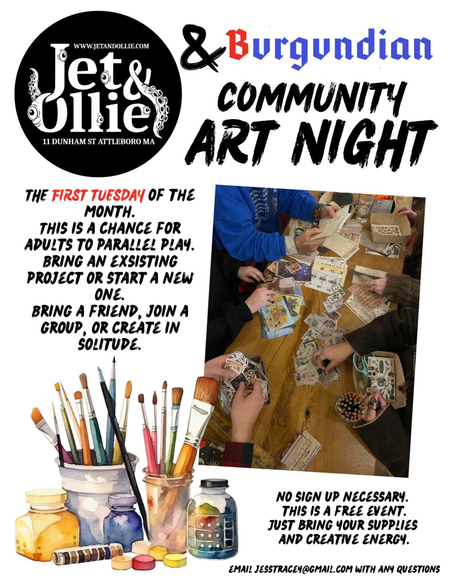 Community Art Night with Jet & Ollie Studio event photo