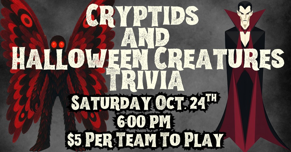 Cryptids and Halloween Creatures TRivia event photo
