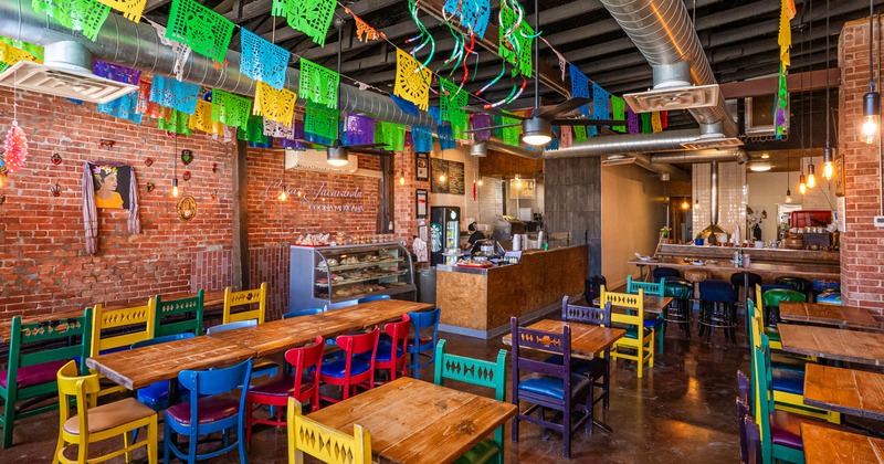Interior, main dining area