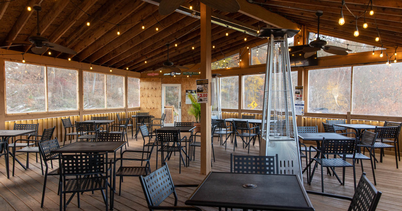 Interior, seating area