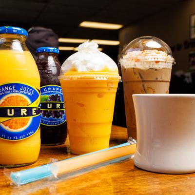 Smoothies and juices.