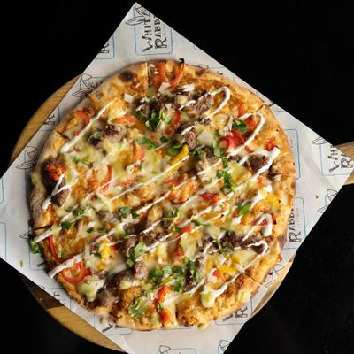 Pizza Carne Asada.