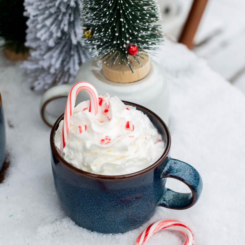 Candy Cane Lane: White Peppermint Mocha photo