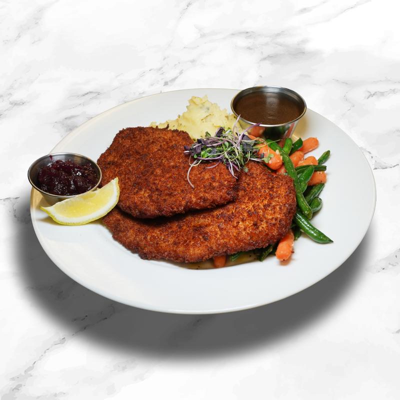 Classic Schnitzel Dinner (Chicken or Pork) photo